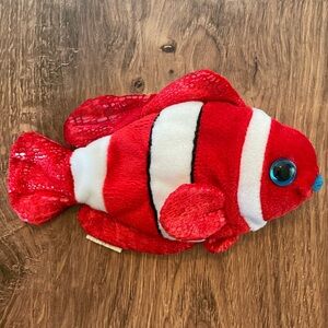3 FOR $25: Authentic TY Beanie Babies Jester the Fish, 2000. NWT